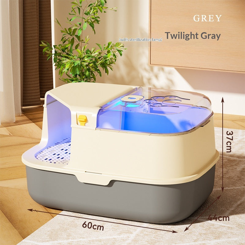 Enclosed Cat Litter Box