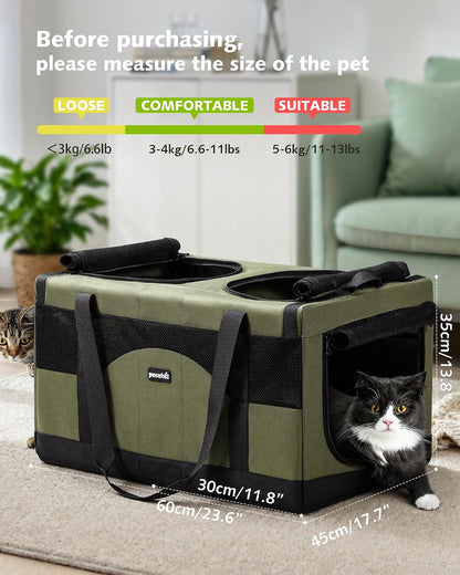 Double Cat Carrier