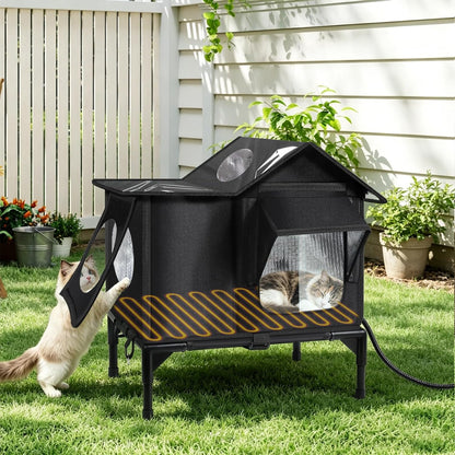 Heated Outdoor Cat House