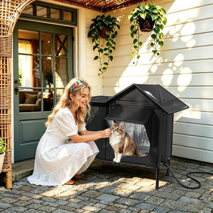 Heated Outdoor Cat House