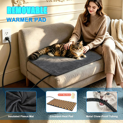 Heated Outdoor Cat House