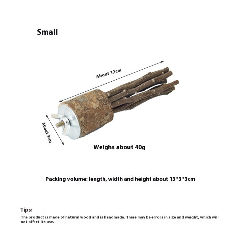 Hamster Natural Log Toy
