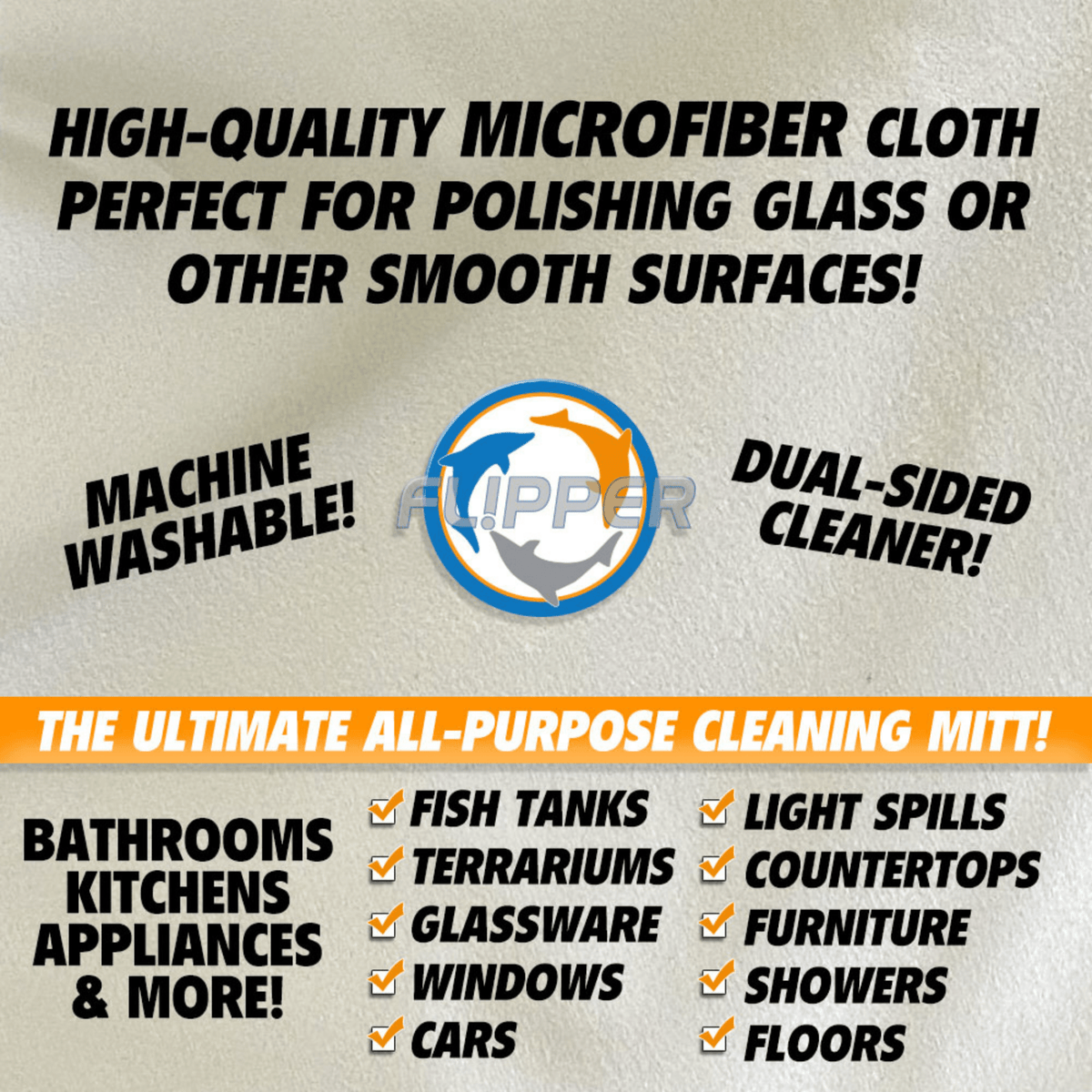 Aquarium Cleaning Mitt