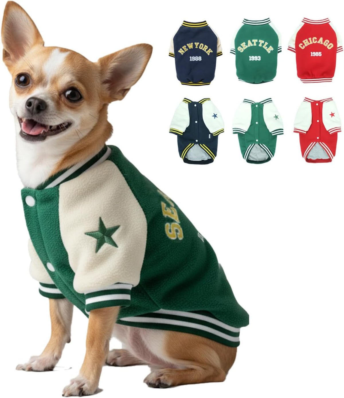 Warm Dog Varsity Jacket