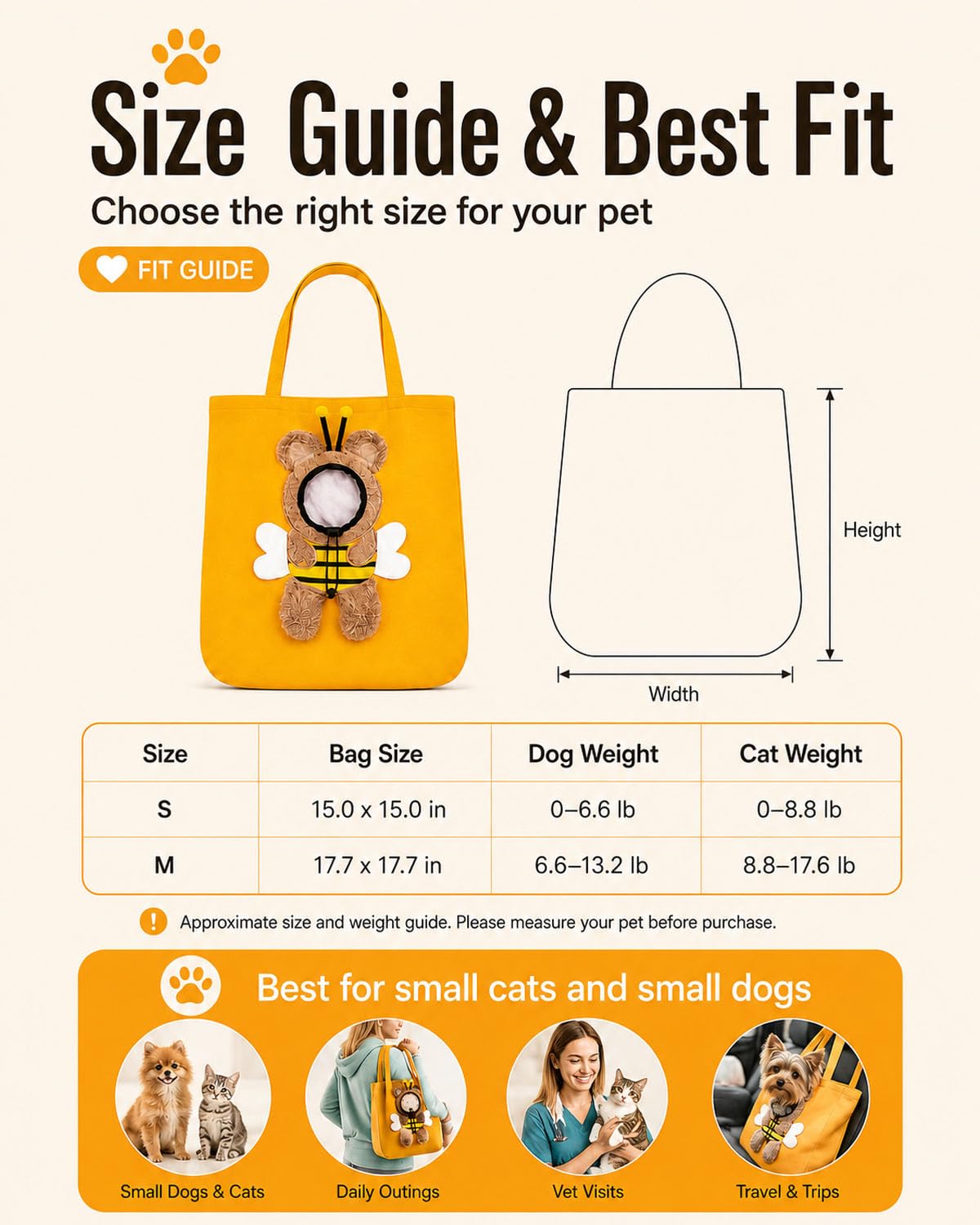 Paw Peek Bag
