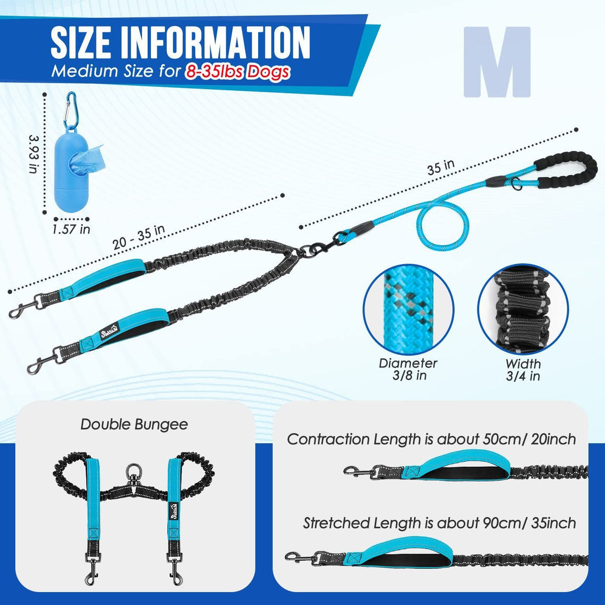 Double Dog Leash