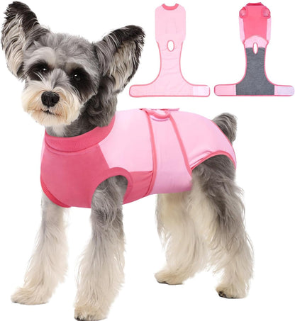 Female Dog Recovery Suit — Post-Spay & Surgery Coverage, Soft & Breathable (XS–2XL)