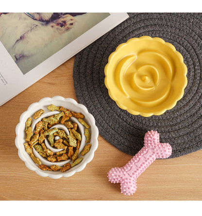 Ceramic Slow Feed Dish