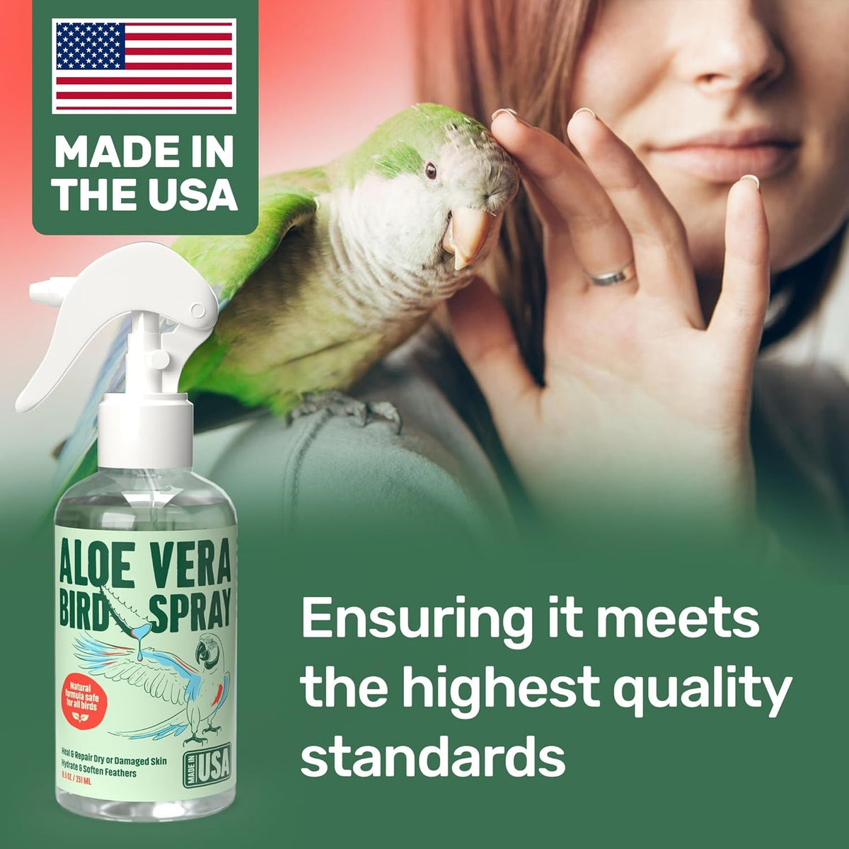 Aloe Vera Bird Spray