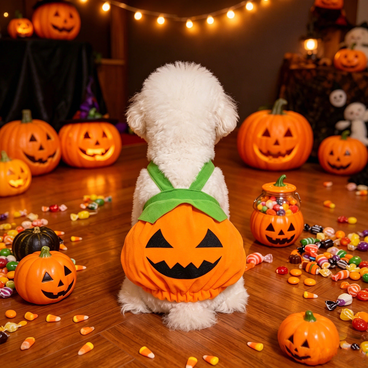 Pumpkin Pet Costume