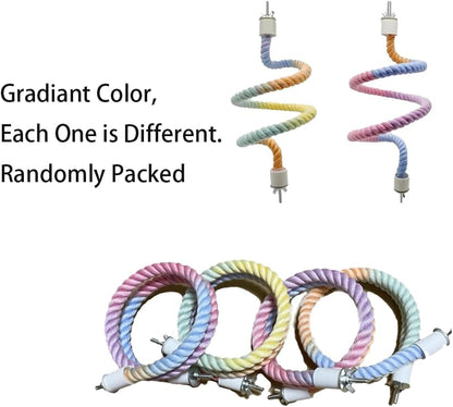 Bird Rope Perch Stand