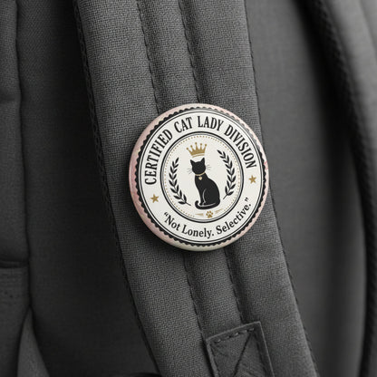 Certified Cat Lady Pin