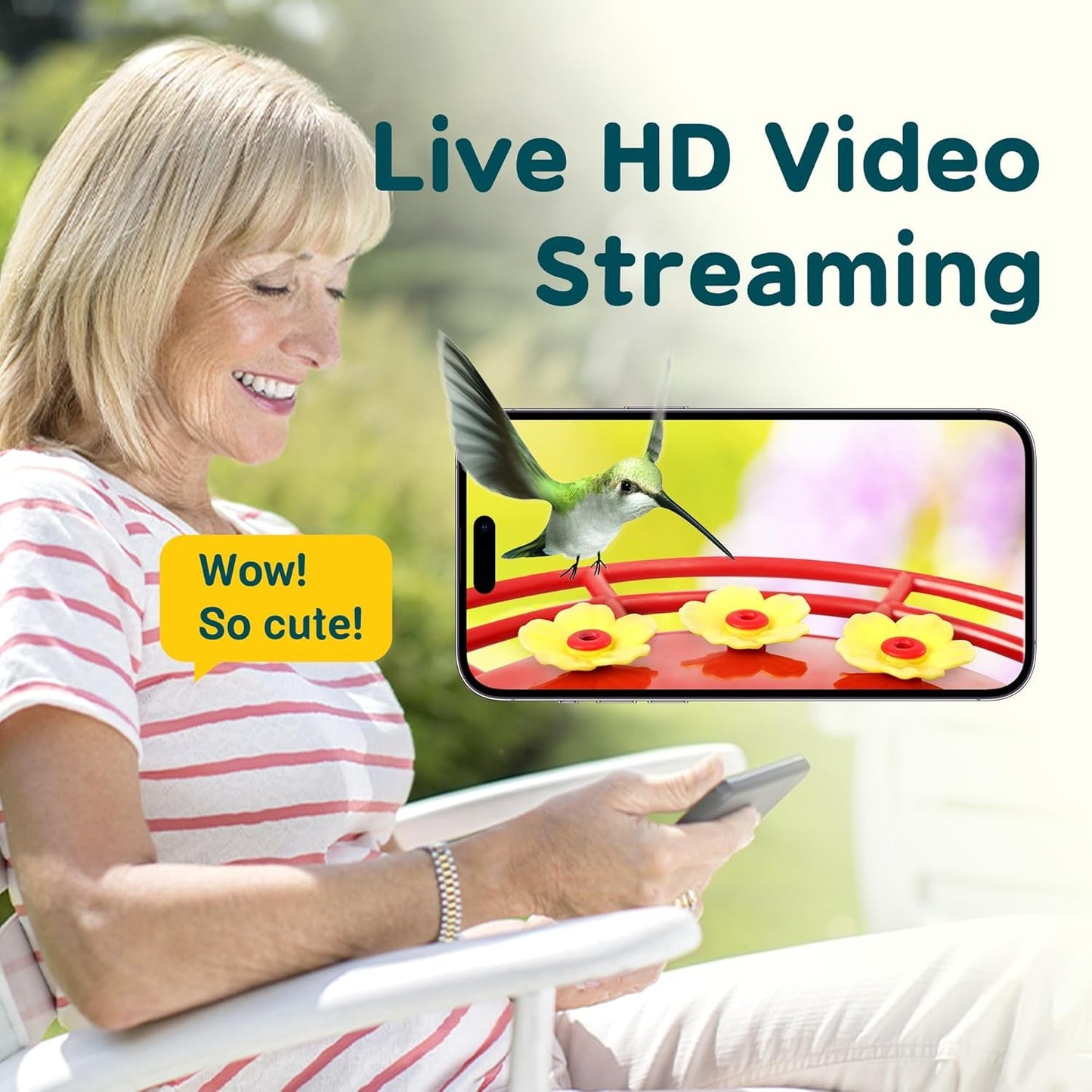 Hummingbird Feeder Camera