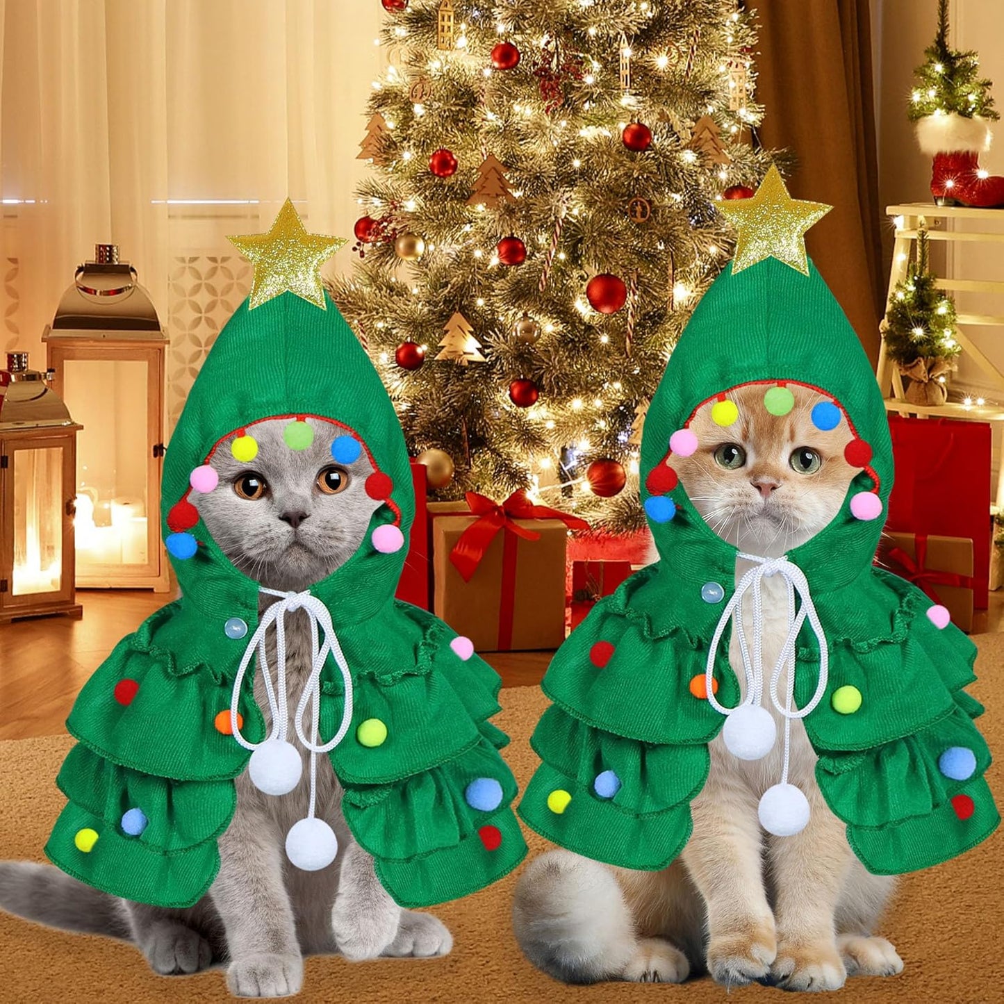Cat Christmas Outfit