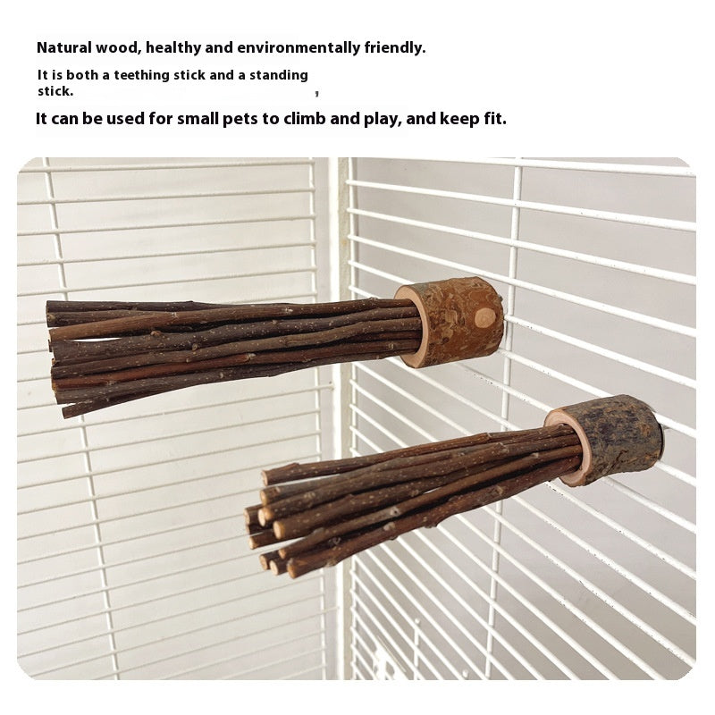 Hamster Natural Log Toy