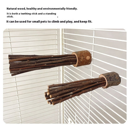Hamster Natural Log Toy