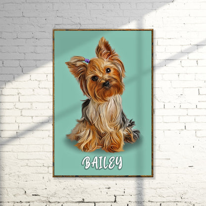 Pet Pastel Portrait