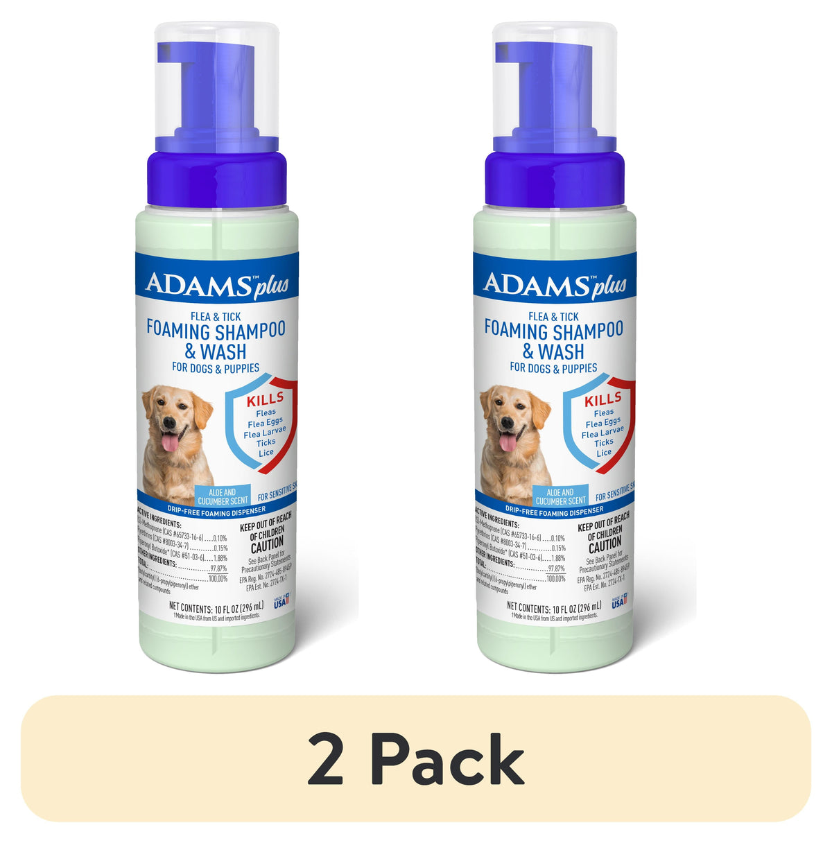Flea & Tick Foaming Shampoo