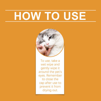 Eye Wipes for Cats and Dogs