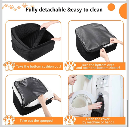 Dog Car Seat Booster Bed
