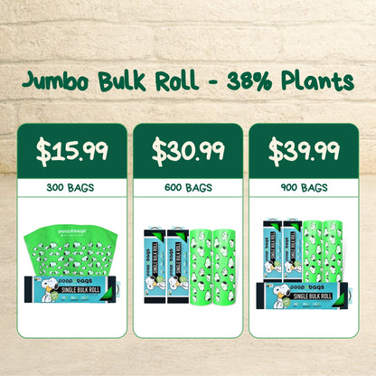 Jumbo Roll Poop Bags
