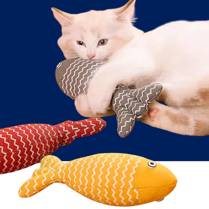 Catnip Fish Toy