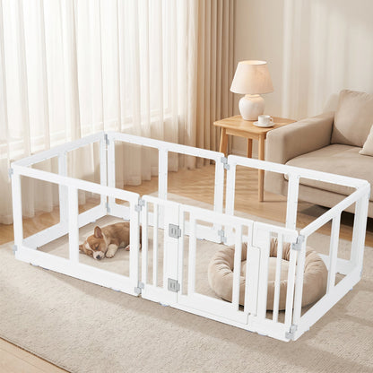 Clear Dog Playpen