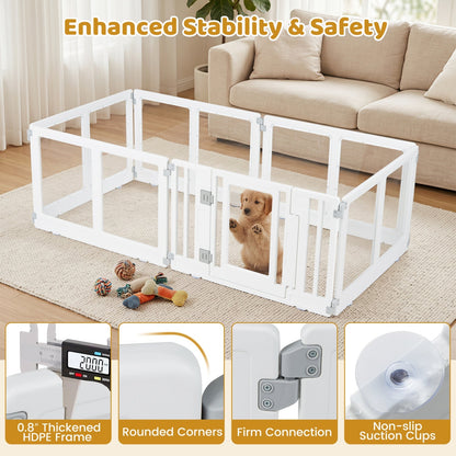 Clear Dog Playpen