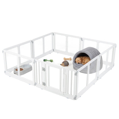 Clear Dog Playpen