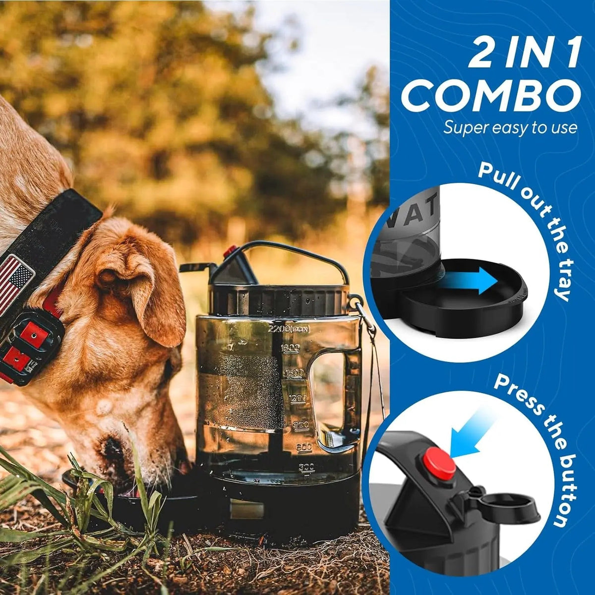 Portable Travel Water Bottle