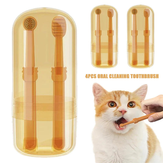 Dog Cat Soft Toothbrush