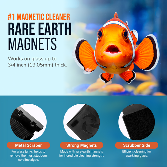 Magnetic Aquarium Algae Cleaner