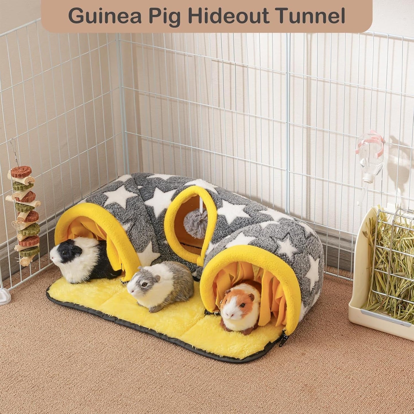 Guinea Pig Tunnel Bed
