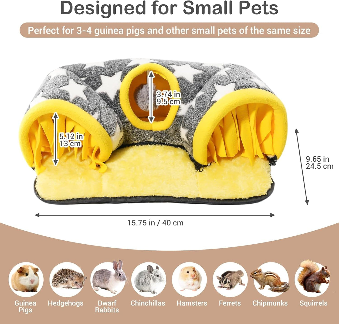 Guinea Pig Tunnel Bed