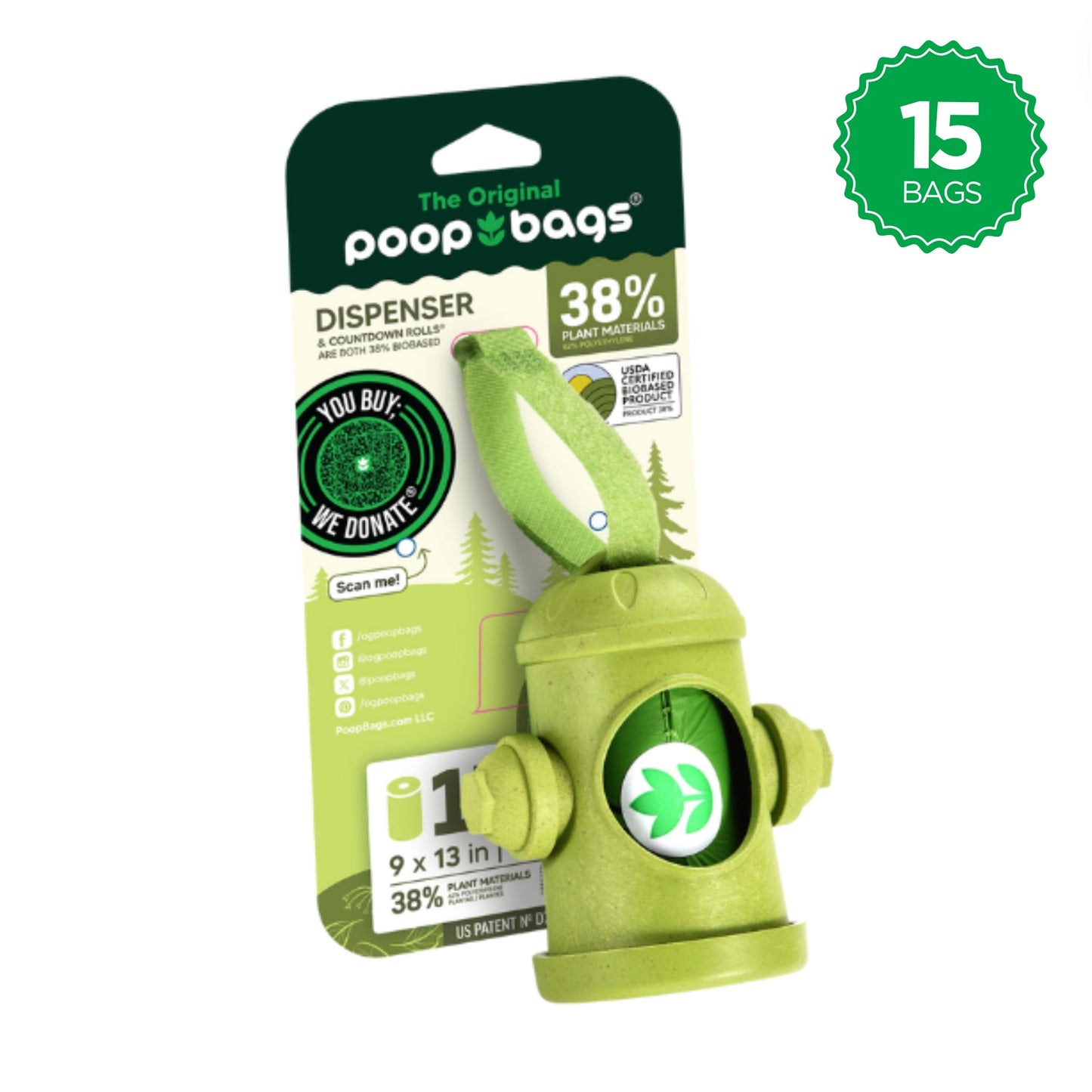 Leash Roll Poop Bags