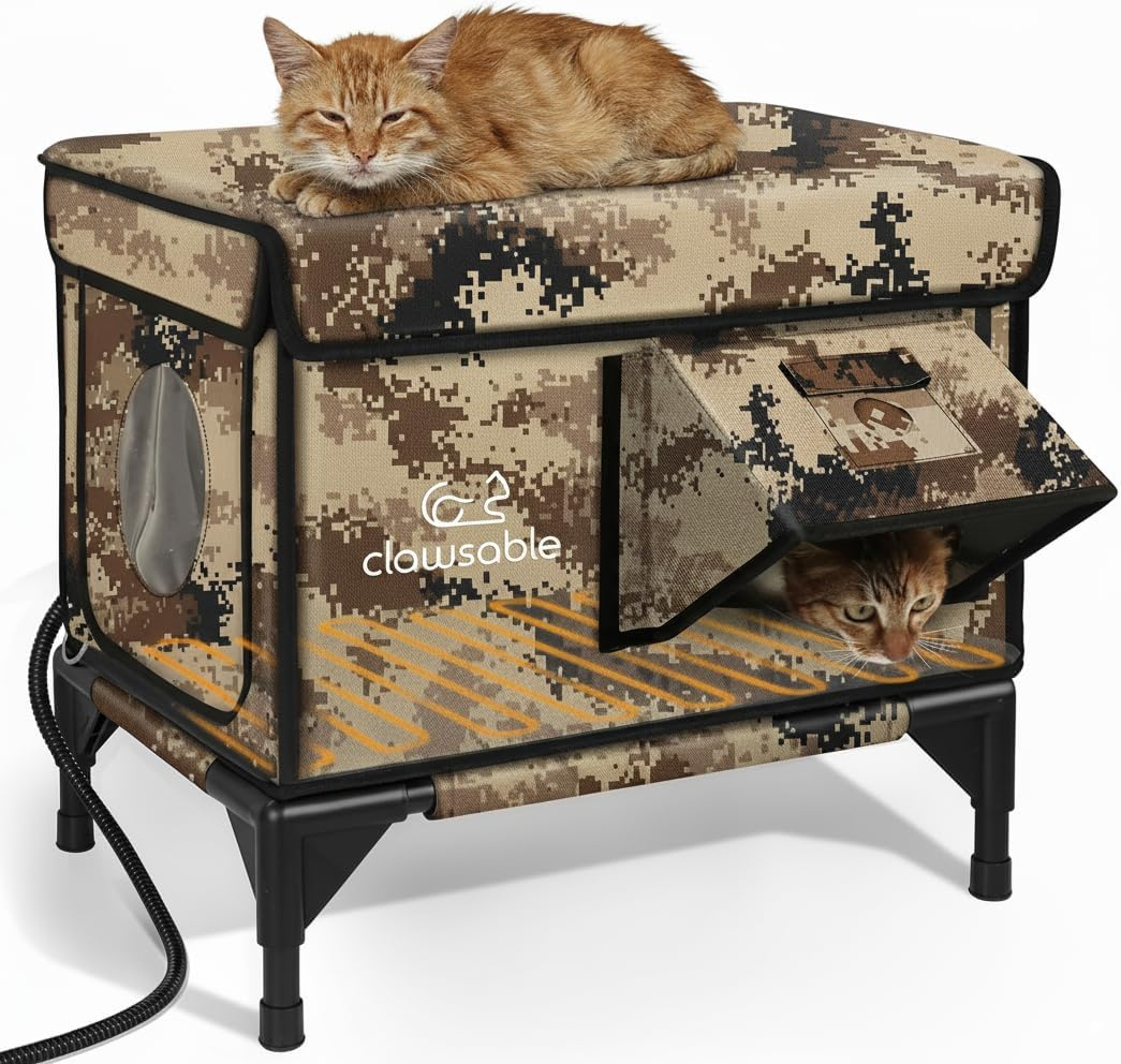 Heated Outdoor Cat House