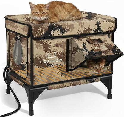 Heated Outdoor Cat House