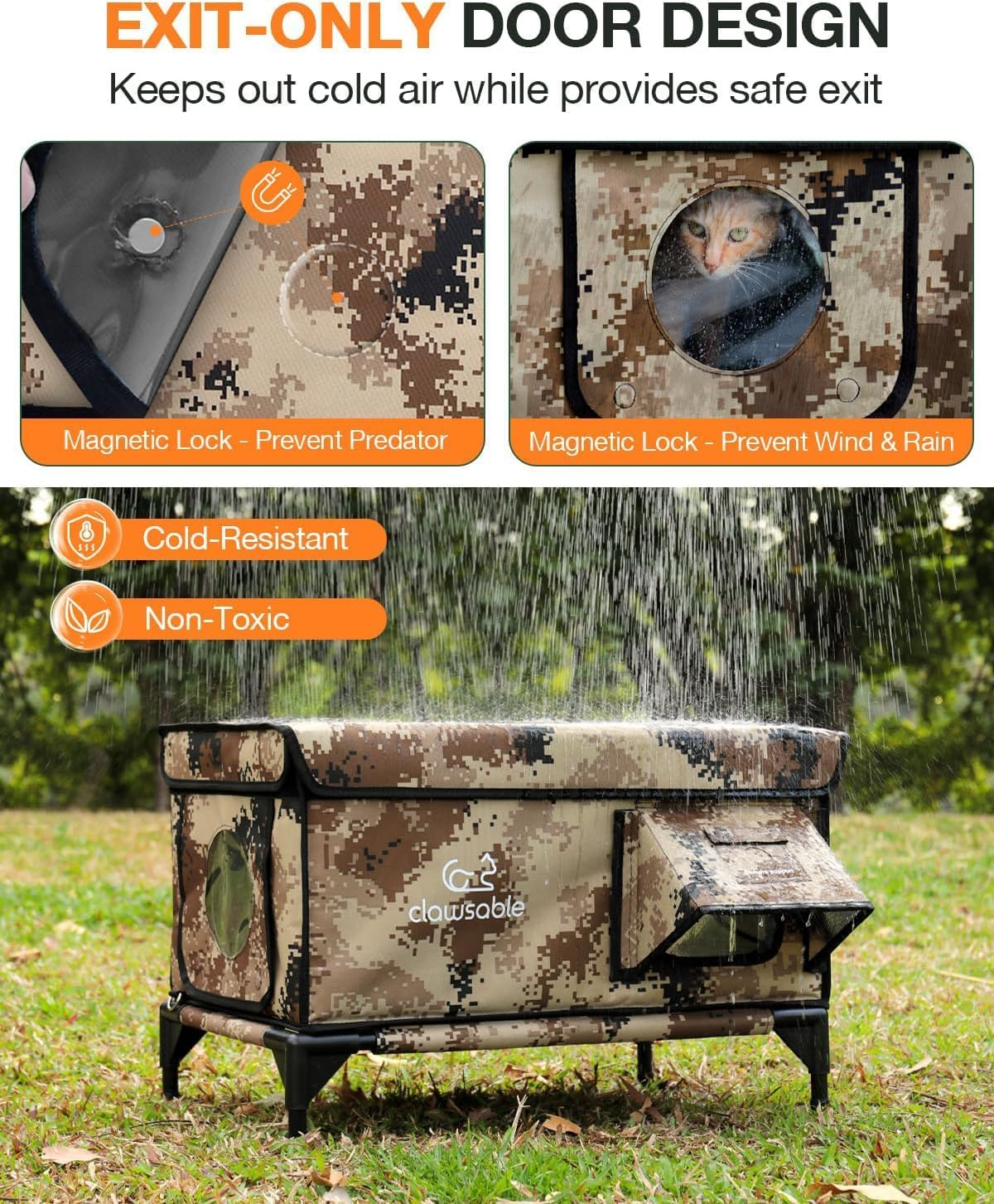 Heated Outdoor Cat House