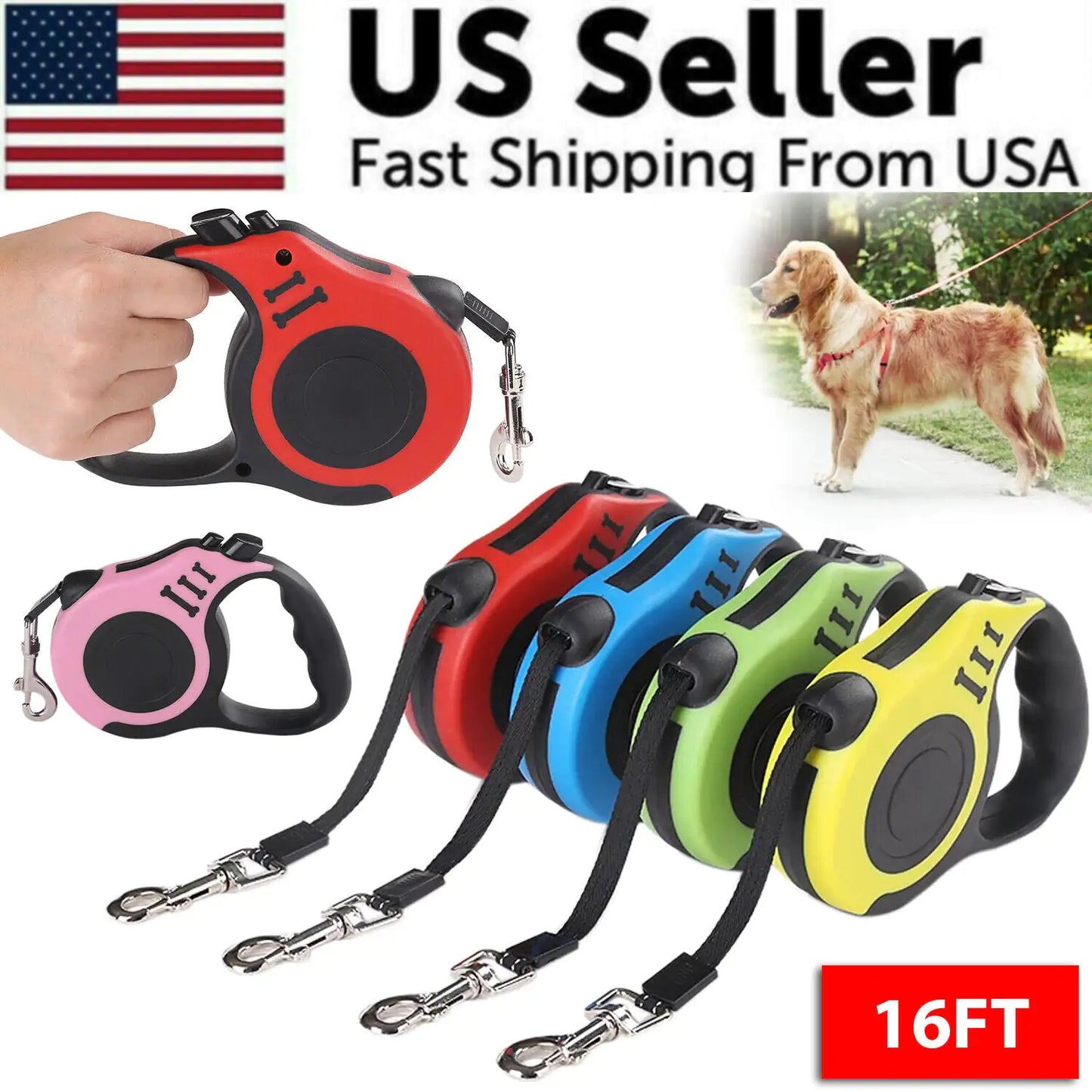Retractable Dog Leash