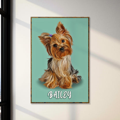 Pet Pastel Portrait