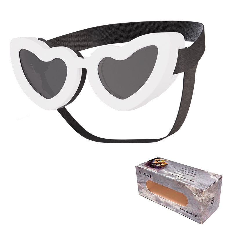Heart-Shaped Pet Sunglasses