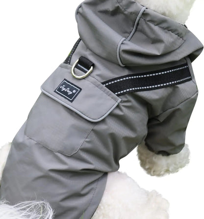 Dog Raincoat w/ Hood