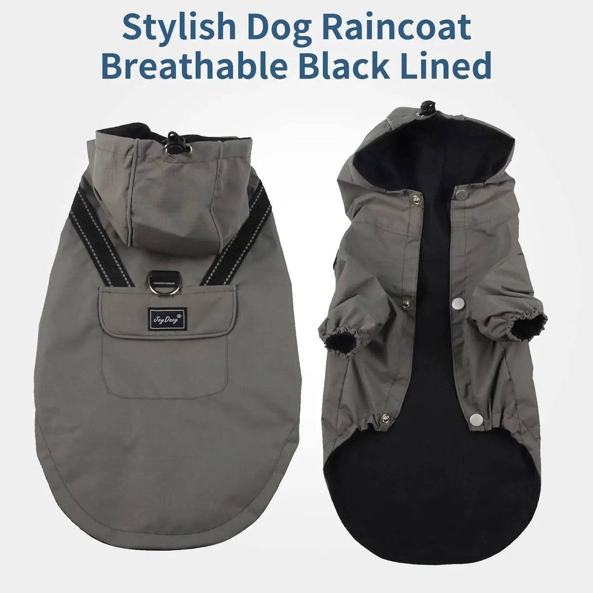 Dog Raincoat w/ Hood