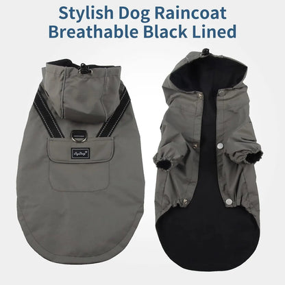 Dog Raincoat w/ Hood