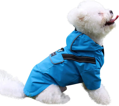 Dog Raincoat w/ Hood