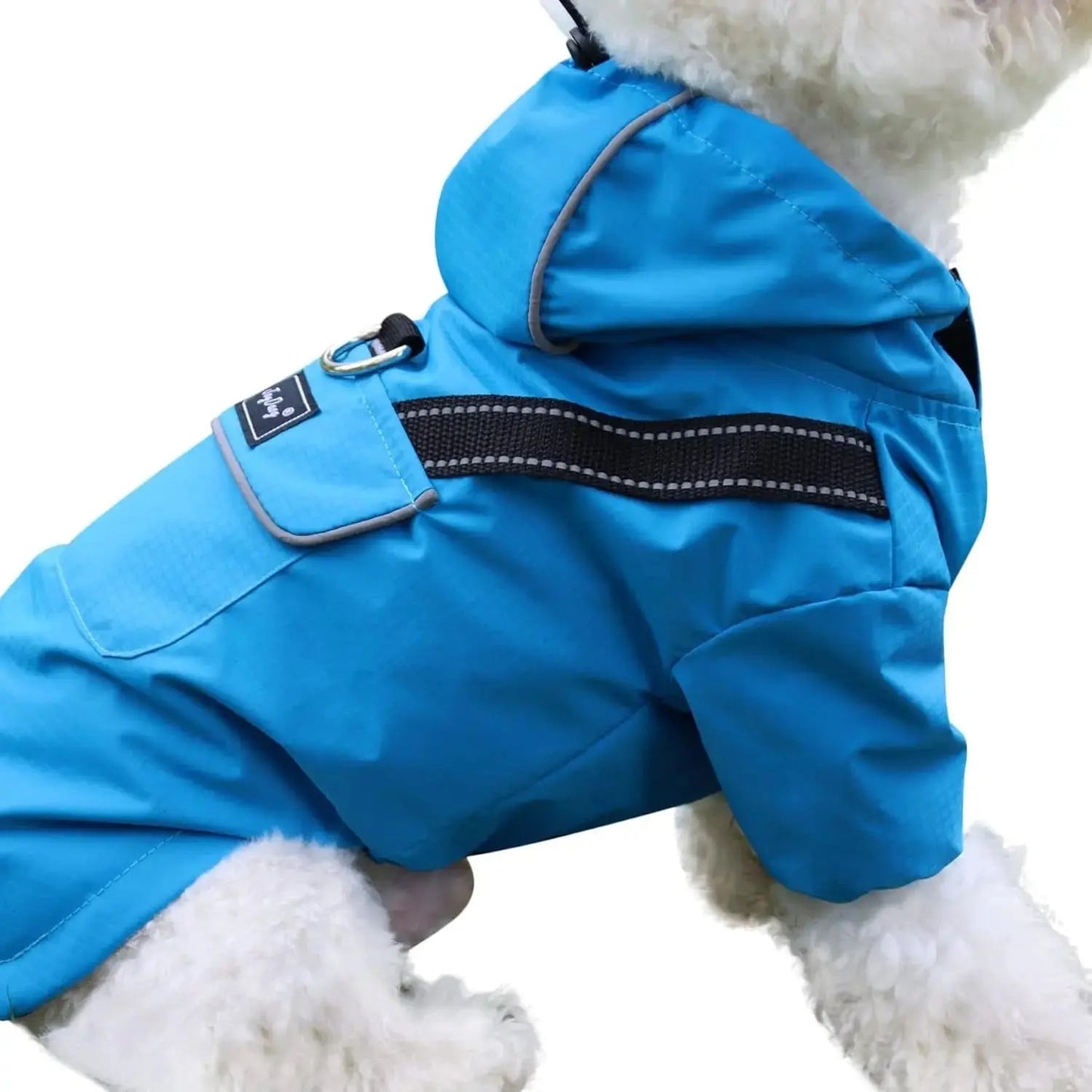 Dog Raincoat w/ Hood