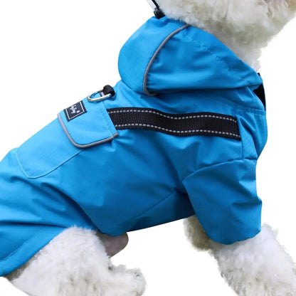 Dog Raincoat w/ Hood