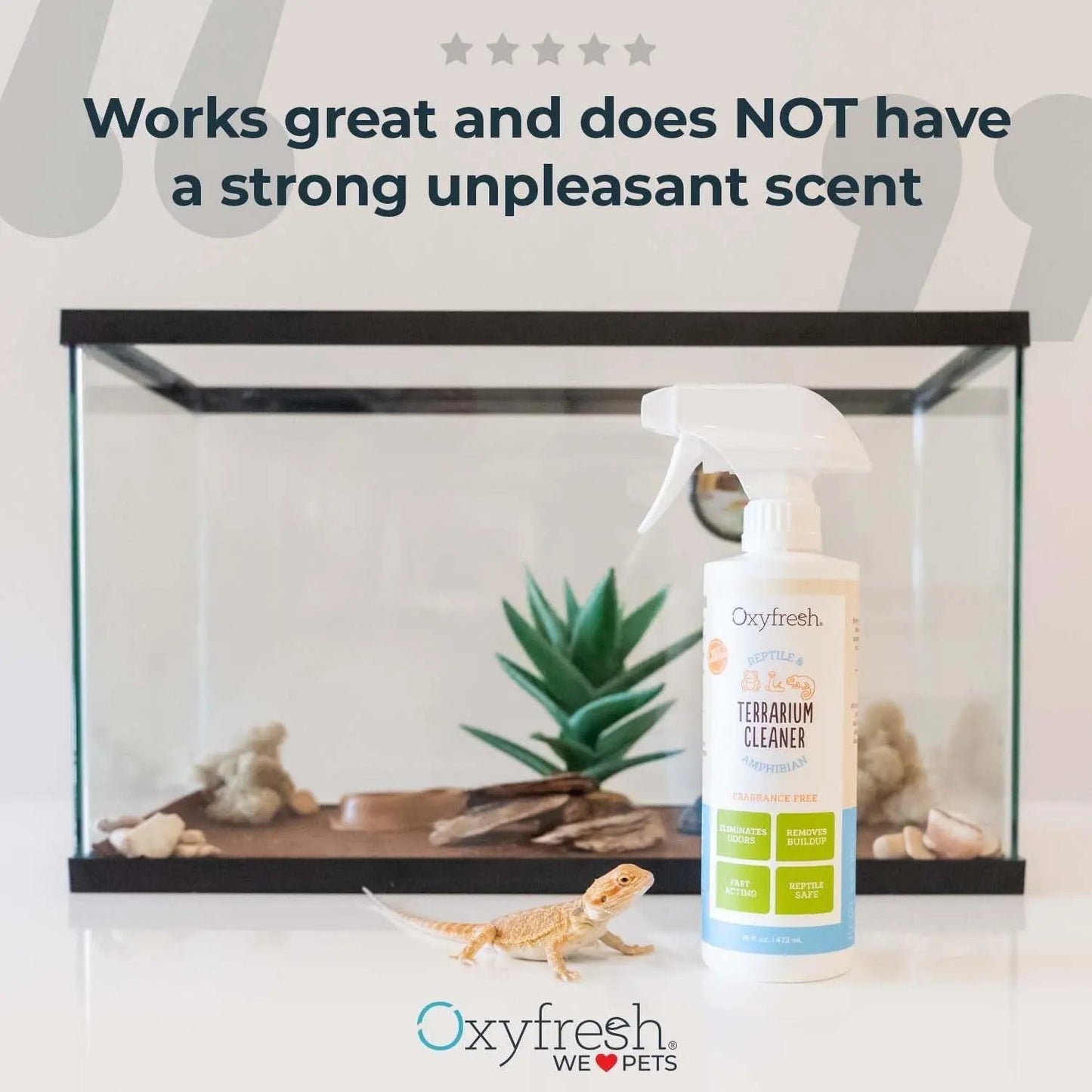 Terrarium Cleaner Odor Eliminator