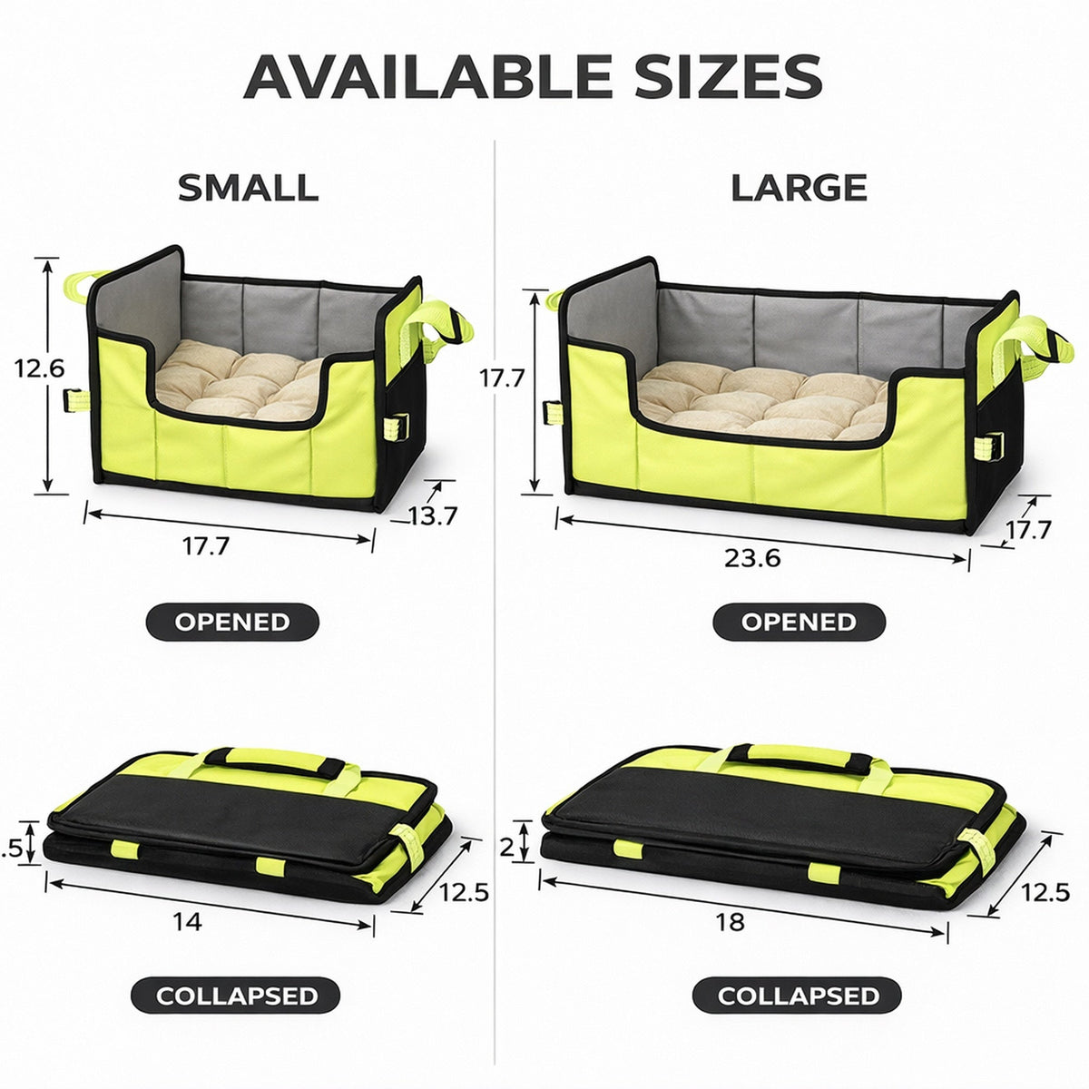 Travel Cat and Dog Bed