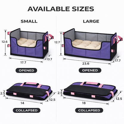 Travel Cat and Dog Bed
